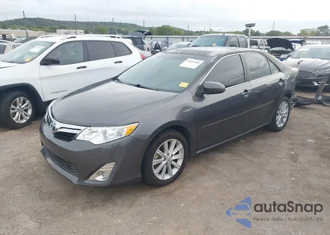 2013 Toyota Camry Hybrid Xle z USA, uszkodzony, nr VIN 4T1BD1FK4DU081820